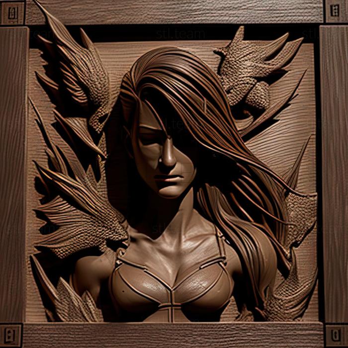 3D model st Tifa Lockhart Final Fantasy VII Advent Children (STL)